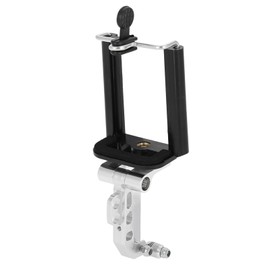 Culnflun RC Transmitter Phone Mount, 5.5 in FPV Monitor Mount 2.17-3.35in Adjustable Length Universal Phone Mount for Flysky FS-i6 FS-I6S FS-i6X Transmitter