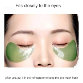 Bioaqua 60 Parches De Hidrogel Para Ojeras Turmalina Verde