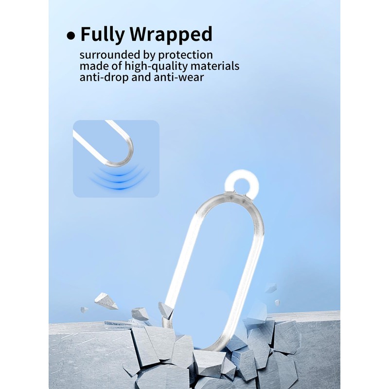 Compatible with PLAUD NotePin AI Voice Recorder，Clear PC Shockproof Protective