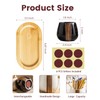 Zoeeker Ceramic Match Holders with Striker - Matchstick Container Set