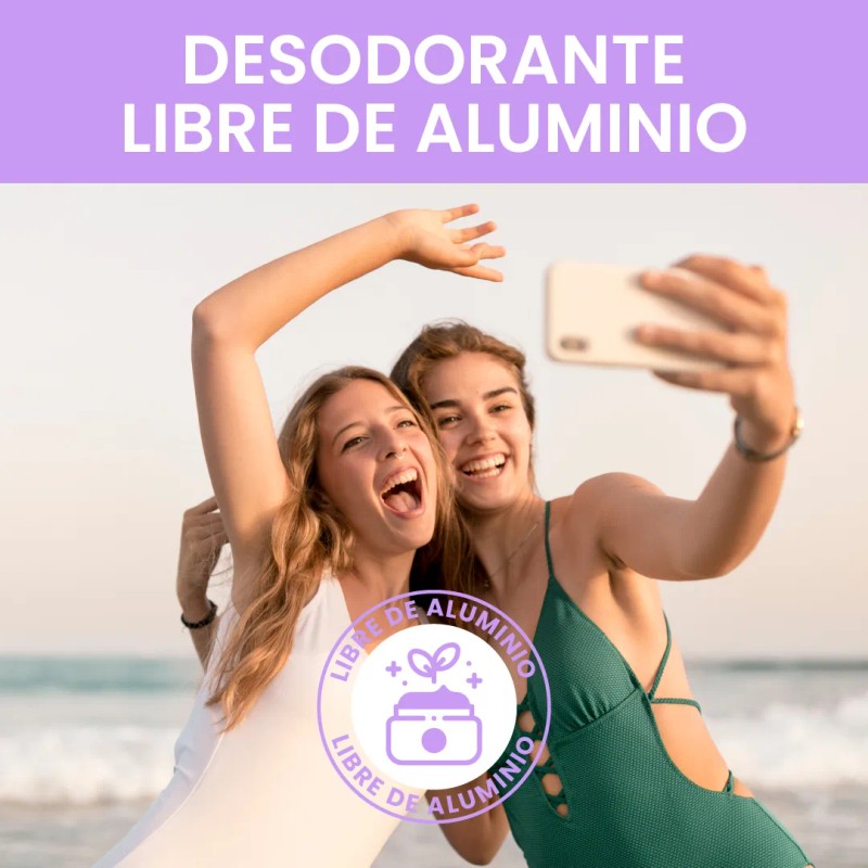 Desodorante Naturaldry Mujer Stick Vegano Lavanda 50g