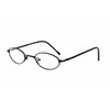 Calabria Flex Plus KIDS 92 Oval Reading Glasses +4.00 Black