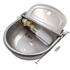Paiaojia Automatic Water Bowl 304 Stainless Steel Pet Water Dispenser