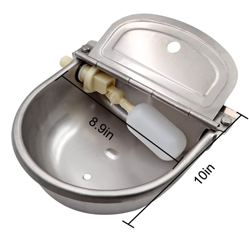 Paiaojia Automatic Water Bowl 304 Stainless Steel Pet Water Dispenser