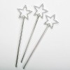 Rhode Island Novelty Mini Sequin Star Wands | Silver |