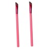 OHPHCALL 2pcs Angled Eyebrow Brushes for Women Precision Makeup Tool