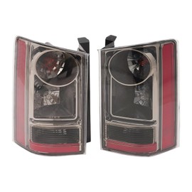 For 2009-2015Honda Pilot Tail Light Assembly, Left Driver and Right Passenger Side Brake Tail Lamps, Black Housing and Red Lens Halogen Taillight HO2800174, 33500SZAA01, 33500SZAA02, HO2801174