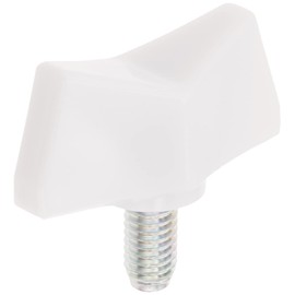 Osato JO-841 Nylon Butterfly Bolts, White, NO.2, 0.2 inches (5 mm) x Length 0.4 inches (10 mm), Pack of 5