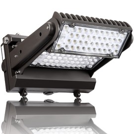 Rotatable LED Wall Pack Light with Dusk to Dawn Photocell, 120W 16800LM 600-800W HPS/HID Equiv., 5000K Daylight ETL Commercial Outdoor Security Lighting for Warehouse, Entrance, Parking, Garage