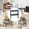 Maxentico Set of 2 Kitchen Organisers, Kitchen Shelf Worktop, Shelf