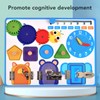 Sensory Board Alarm Clock Educational Wooden Sensory Activity Board Autism