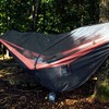 Equip Outdoors Hammock Mosquito Net with No-See Polyester Mesh 360-Degree