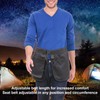 Apron Waist Cover with Plastic Buckle Multiple Pockets Server Aprons