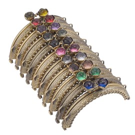 Beebeecraft Kiss Lock Wallet Frame Metal Antique Bronze Wallet Closure Retro Handle Bow Shape Clutch for Coin Handbag Bag Making DIY Pack of 10