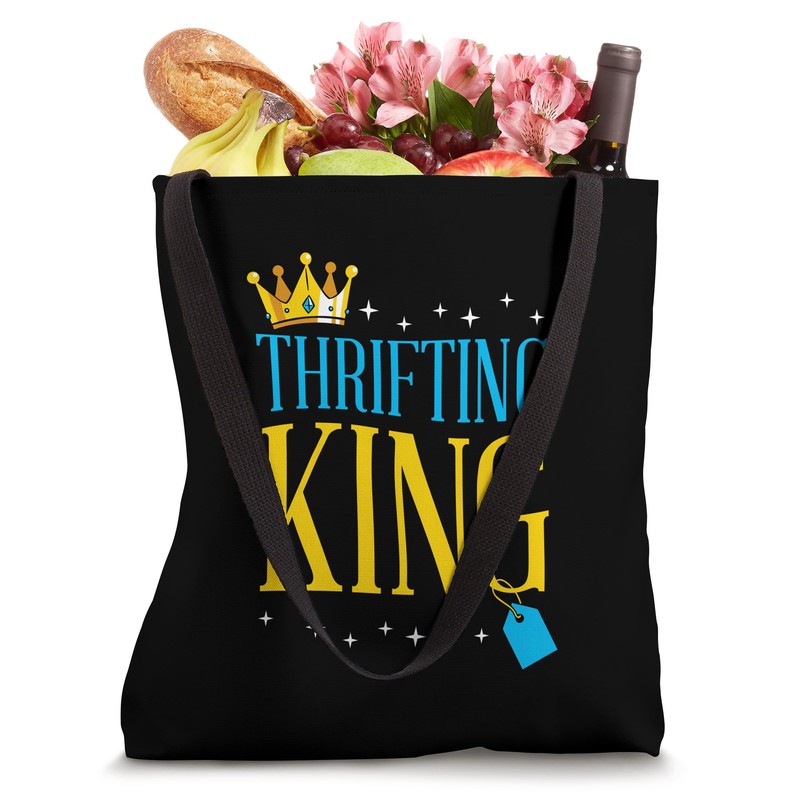 Thrifting King Tote Bag