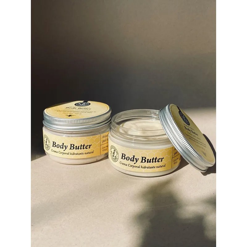 Body Butter Crema Corporal Hidratante Mirra Cera Abeja 100 Natural
