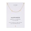 LUUK LIFESTYLE Necklace with Pendant, Chain Made of Waterproof Stainless
