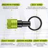 36 Pcs Upgraded Bit Holder Key Chain 1/4 Inch Bit