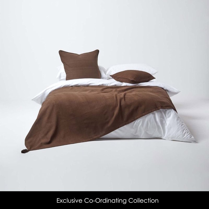 Homescapes Rajput Bedspread 100% Cotton Sofa Throw / Couch Throw