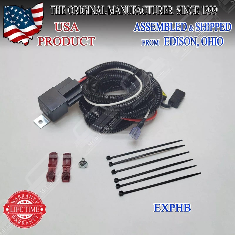 MrTailLight.com 95 01 Ford Explorer High Beam Fog Light Kit,