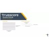 Trusscore Muestra Trusscore Slatwall 12 (blanca)