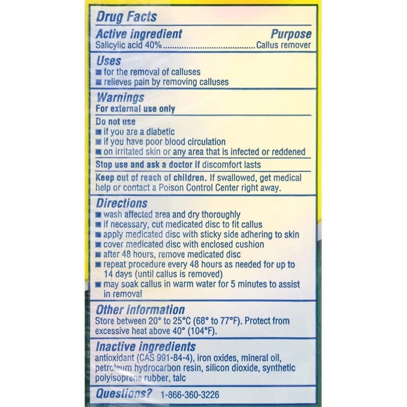 Dr. Scholl's Foot Callus Remover Extra Thick Pads Callus Removers