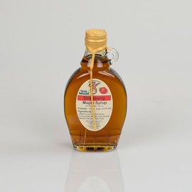 Strawberry Maple Syrup – Exceptionally Crafted – Made In The USA With Pure Maple Syrup And Natural Flavoring – By Dragonwood (8 fl oz)