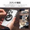 Leplus MagSafe Smartphone Ring "MAGTUS" Ring Multi Stand Matte Silver