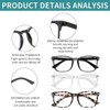 SCJJZ Blue Filter Glasses, Anti Blue Light Glasses for Men