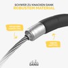 DANSI Armoured Bicycle Lock I Secure Theft Protection with 2