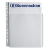 Soennecken Combi Document Wallets 1601 DIN A4 Polypropylene Transparent Pack