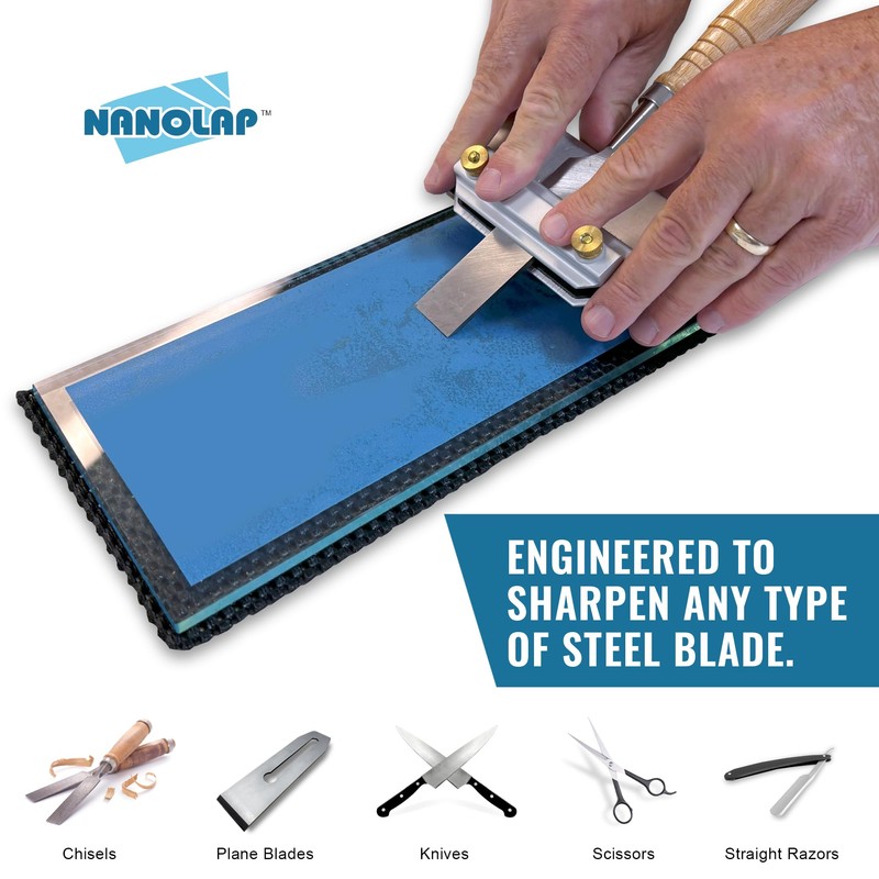 NANOLAP PSA Lapping Film, 2 Pc 1 Micron (14,000 Grit)
