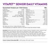 NaturVet NaturVet VitaPet Senior Daily Vitamin Dog Supplements Plus Glucosamine