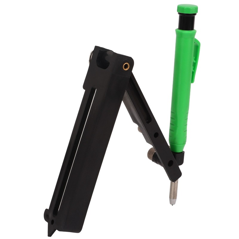 Multipurpose Scribing Tool Adjustable Contour Scriber with Pen Woodworking Measuring