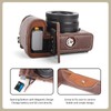 MUZIRI KINOKOO Case for Nikon Z50 II Camera, PU Leather