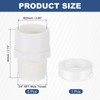 uxcell PVC Male Adapter Pipe Fitting, 5Pcs 3/4" 2-Way PVC