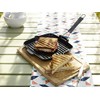 Staub Cast Iron 9.5" Square Folding Grill - Matte Black,