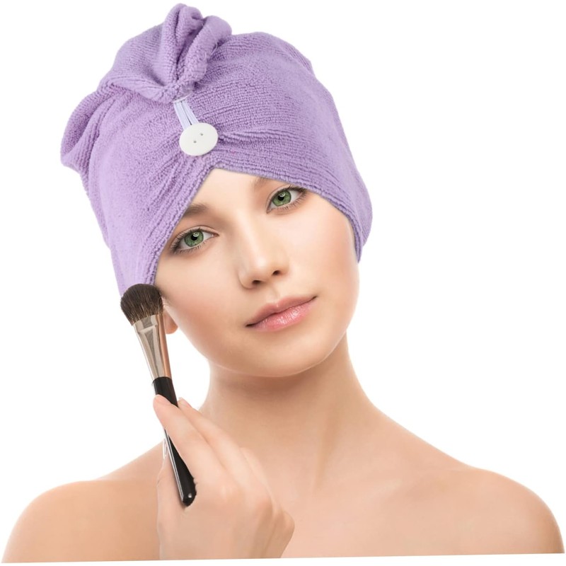 DOITOOL Toalla para Secar el Cabello de Microfibra, Secado Rápido