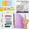 Spiral Journal Notebook for Work, 300 Pages 5 Subject Notebook