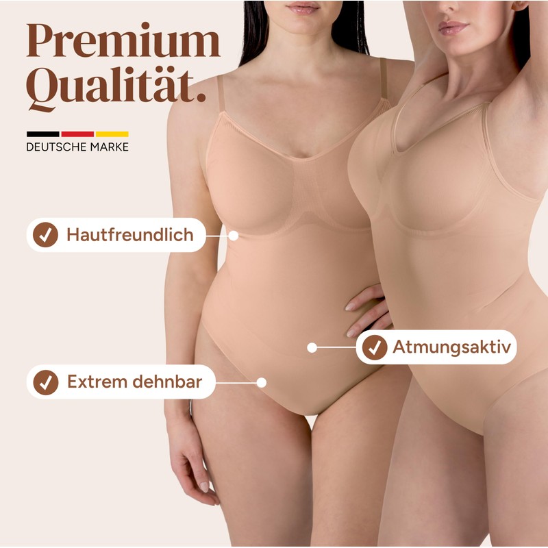 myshape Shapewear Women's Snatched Shaping Body for Maximum Tummy Control