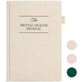 Zorblinx Mental Health Journal for Women and Men - Anxiety & Guided Journal with Mood & Habit Tracker - Take 5 Minuets Everyday - 91 Days Self Care Journal with Prompts, Begie