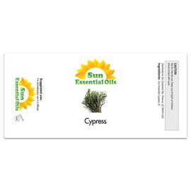 Sun Essential Oils 4oz - Cypress Essential Oil - 4 Fluid Ounces