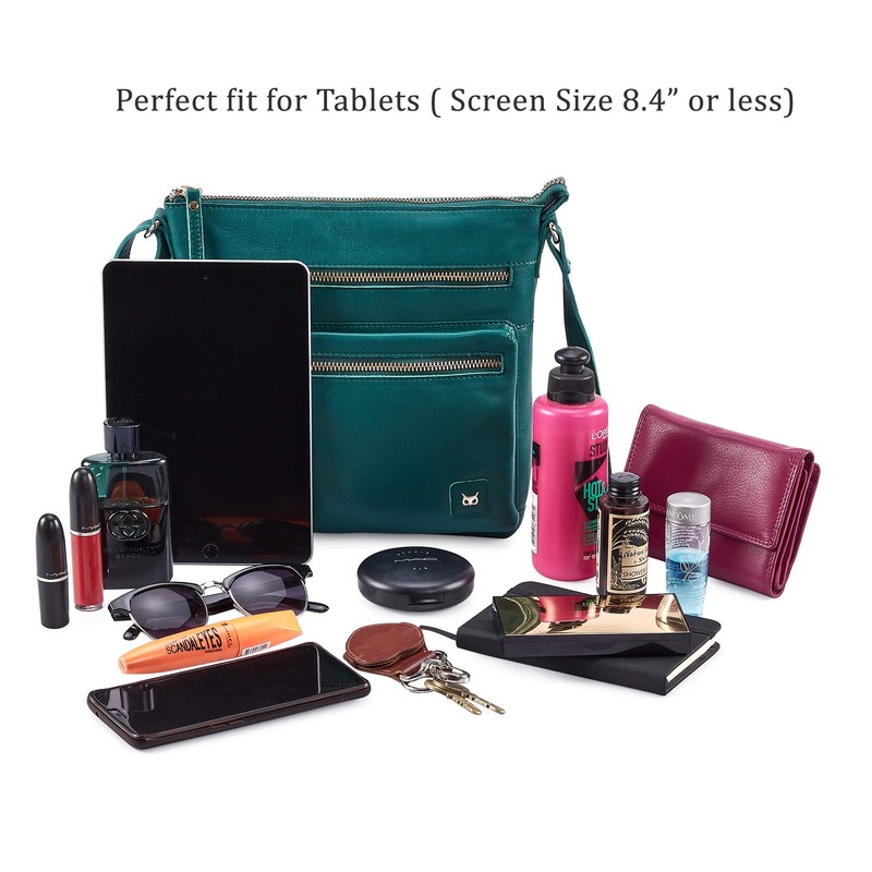 Wise Owl Accessories Real Leather Small Crossbody Handbags & Purses