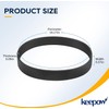 KEEPOW Replacement Belts for Hoover Vacuum Elite Rewind Plus UH71200,