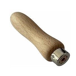 BUZZUFY File Handle of Wood with Force 18 mm and Overall Length 110 mm