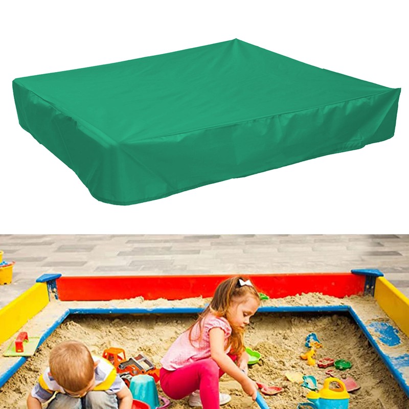 Green Sandbox Cover Square Sandbox Pool Protective Cover Sandbox Canopy