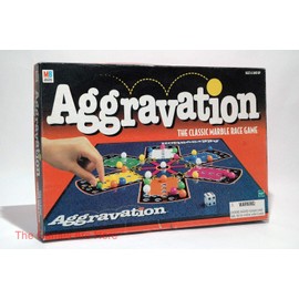 Lakeside 1999 Aggravation by Milton Bradley (Short Box, No White Boarder)