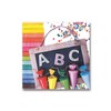 Home Fashion Lunch Napkin ABC 123 33X33 cm, Multi-Color, One