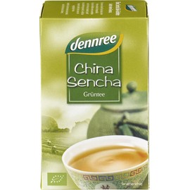 dennree Green Tea China Sencha in Bag (30 g) - Organic
