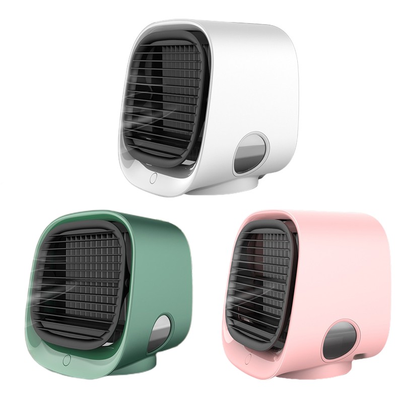 Portable Air Cooler USB Charging Air Fan Quiet Desktop Cooling